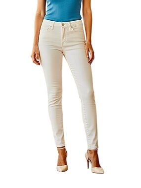 Levi's 721 High Rise Skinny Stretch Denim Jeans, Color White, Size 30 x 30